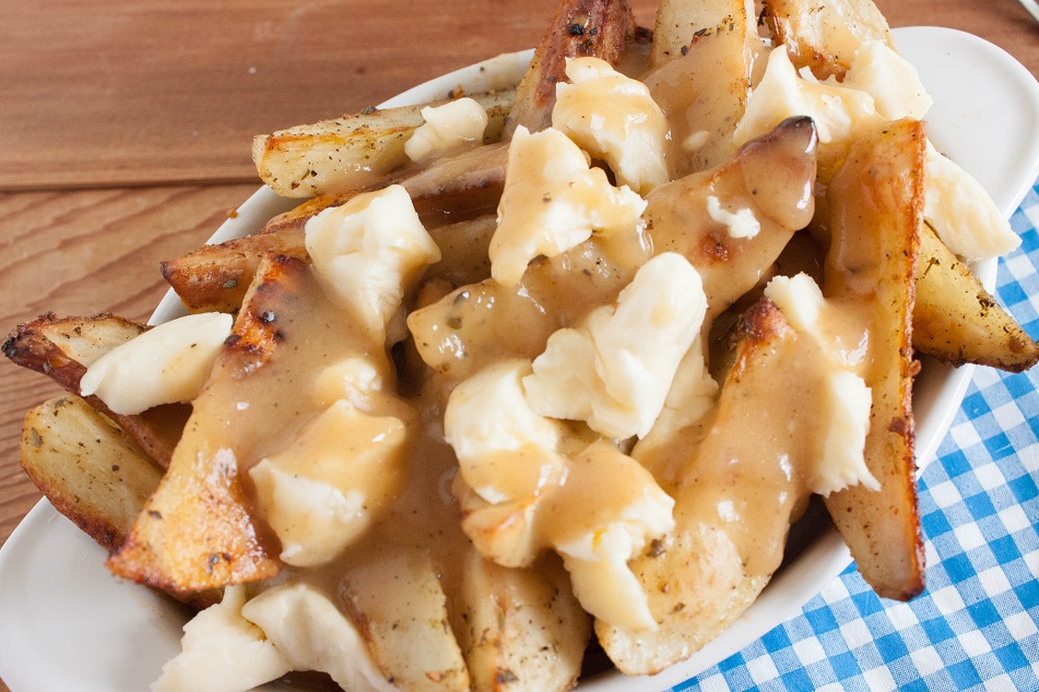 Homemade Baked Potato Poutine